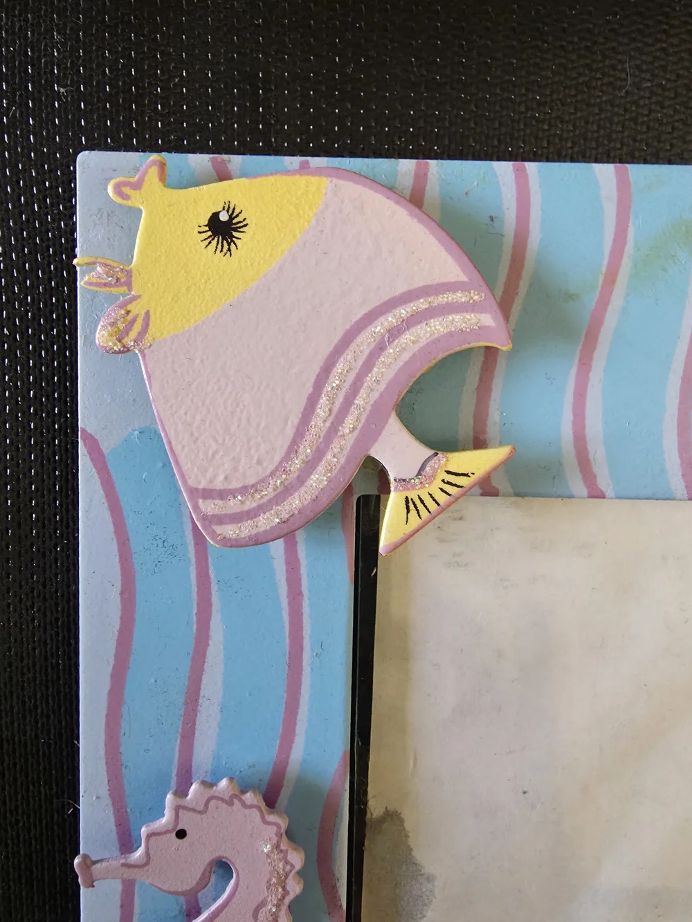 Whimsical Green/Pastel Mermaid Frames (2) - Home Wall Decor